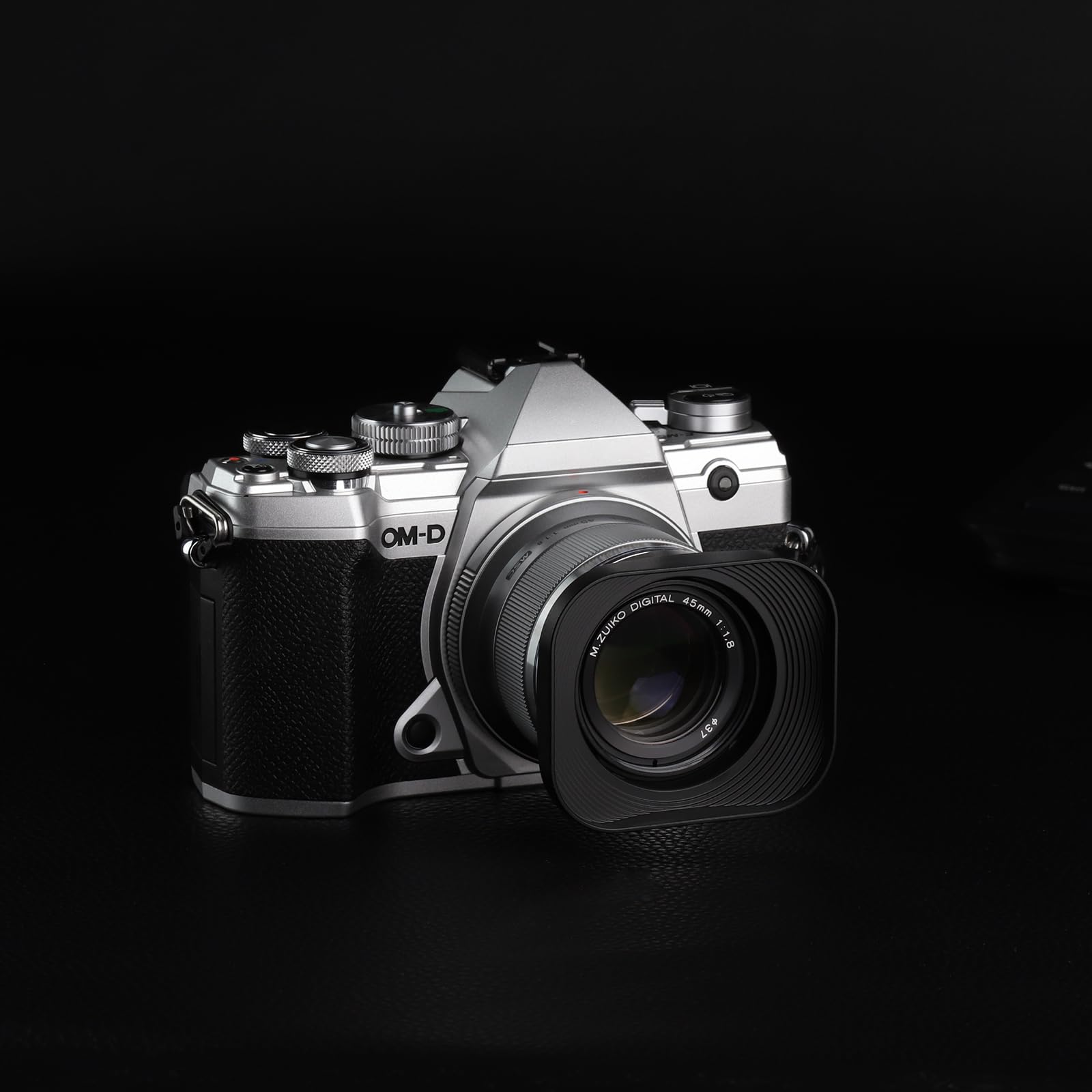 OLYMPUS M.ZUIKO DIGITAL 45mm フード、プロテクター Amazon | Haoge LH-OM45 メタルスクエアレンズフード Olympus M.ZUIKO